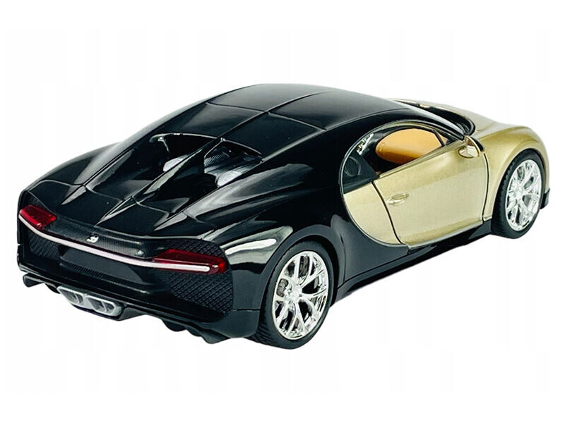 Welly Bugatti Chiron 1:24 zlato-černé